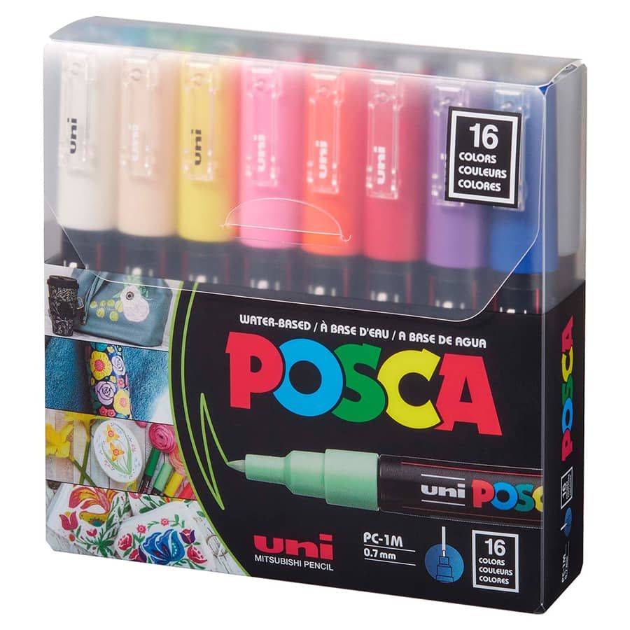 Replying to @Spookie Blending Posca Colored Pencils Tips