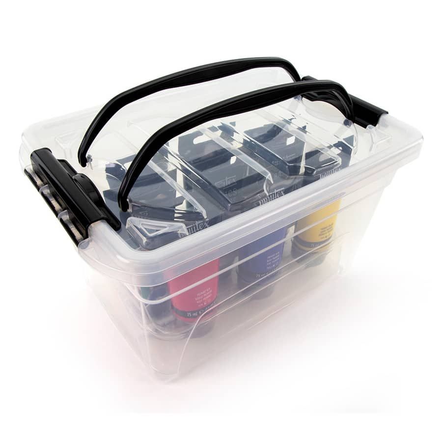 Pop up handles and plastic case 