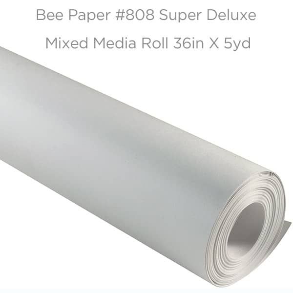 Bee Paper Super Deluxe Mixed Media Roll 36in x 5yd #808 