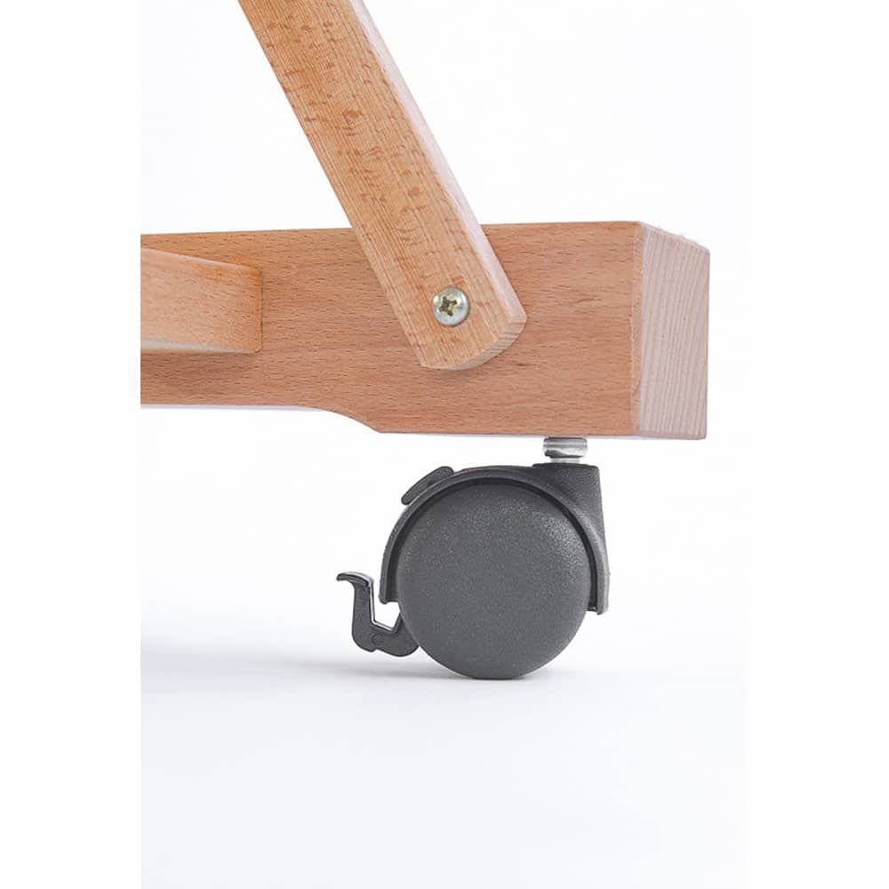 Casters for mobility, Locking casters to keep sturdy