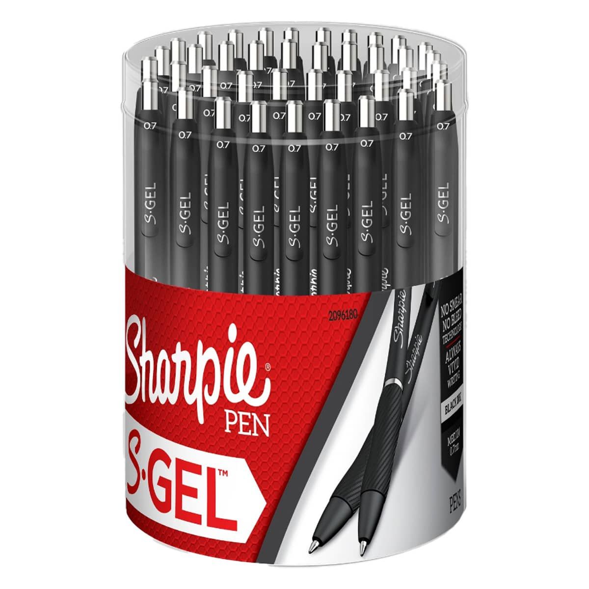 Sharpie S-Gel Pens, Sleek Rose Gold, Black Ink, Pack of 2