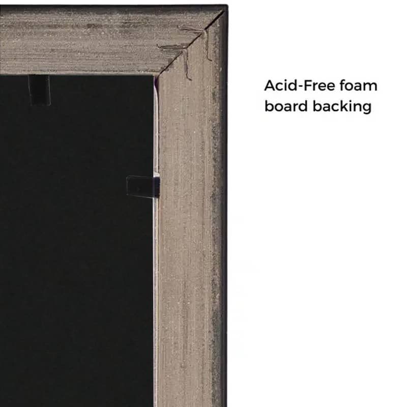 Black Acid Free Foam Backing Board for Framing