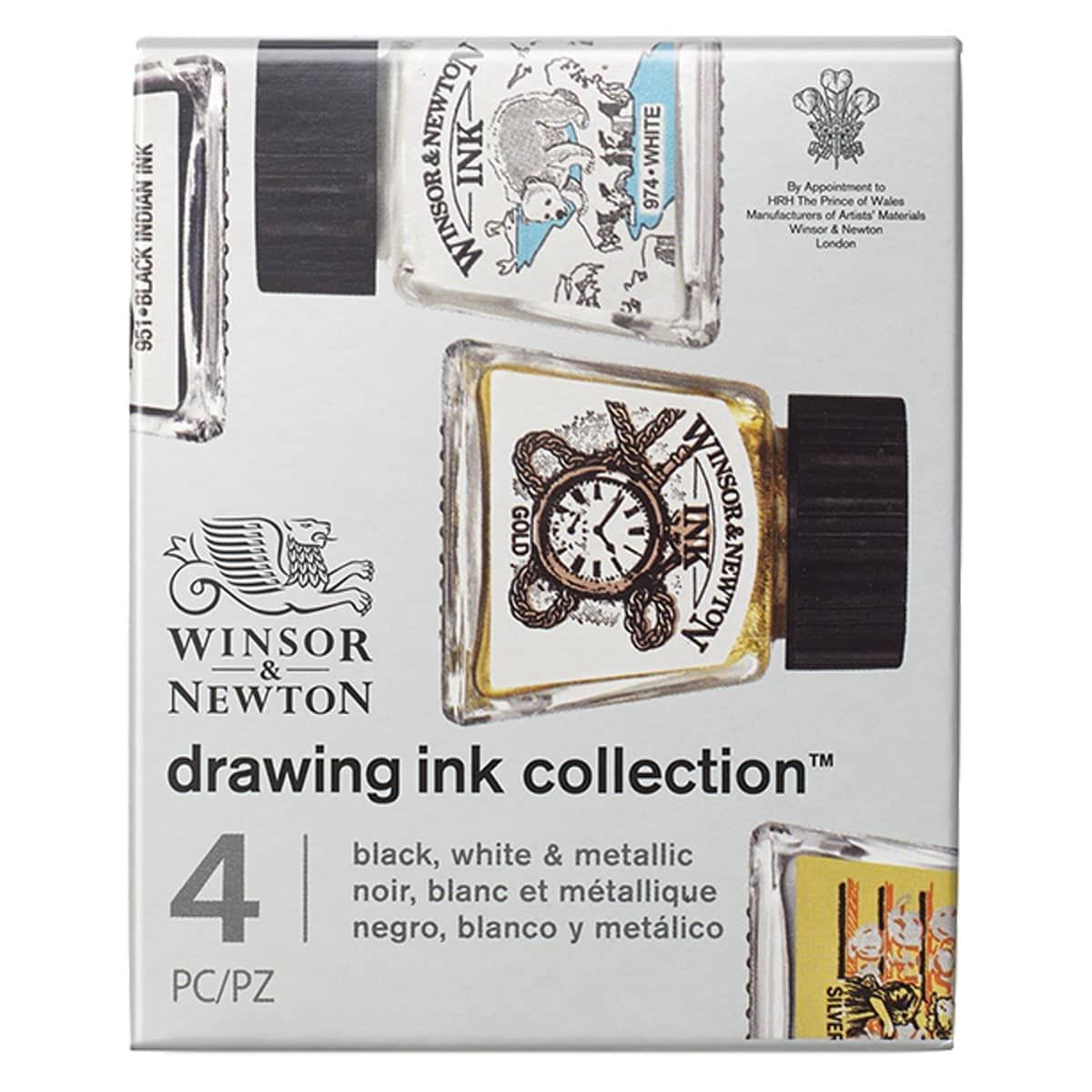 Winsor & Newton Black Indian Drawing Ink 14 ml