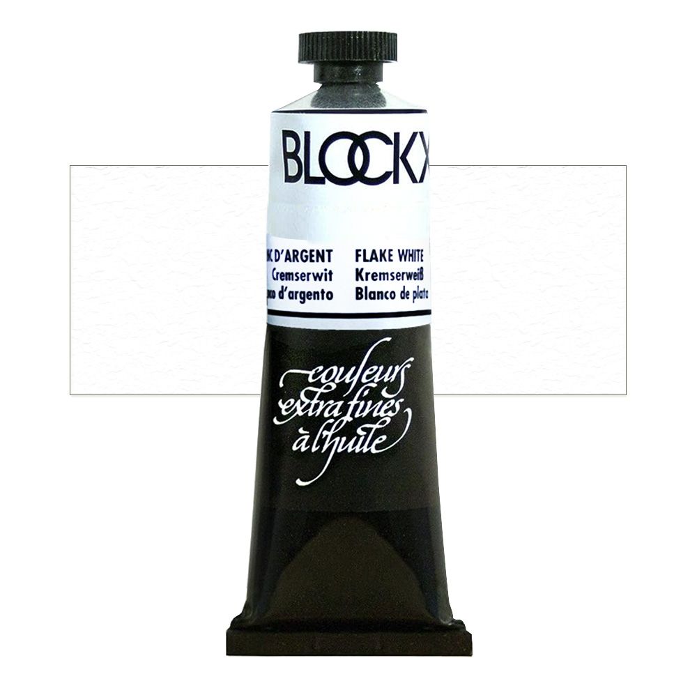 Blockx Oil Color 60 ml Tube Flake White Jerry's Artarama