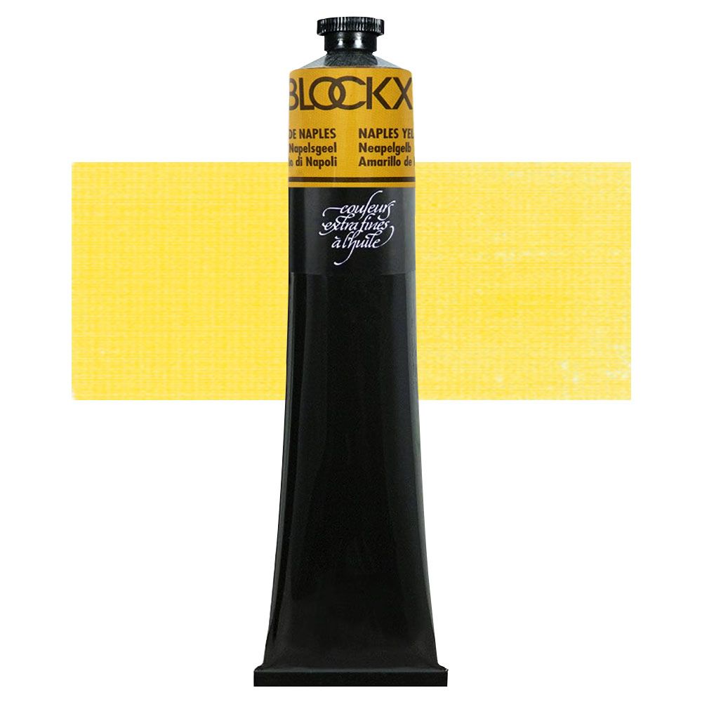 Blockx Oil Color 200 ml Tube - Naples Yellow