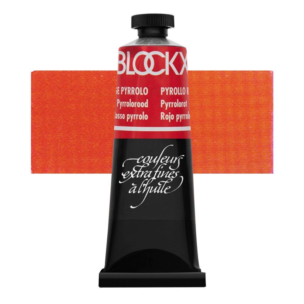 Blockx Oil Color 35 ml Tube - Pyrollo Red