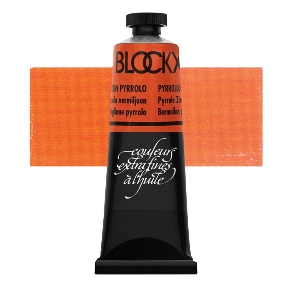 Blockx Oil Color 35 ml Tube - Pyrollo Vermillion