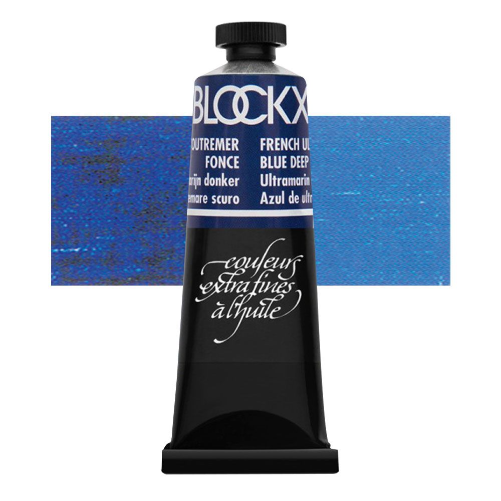 Blockx Oil Color 35 ml Tube - Ultramarine Blue Deep