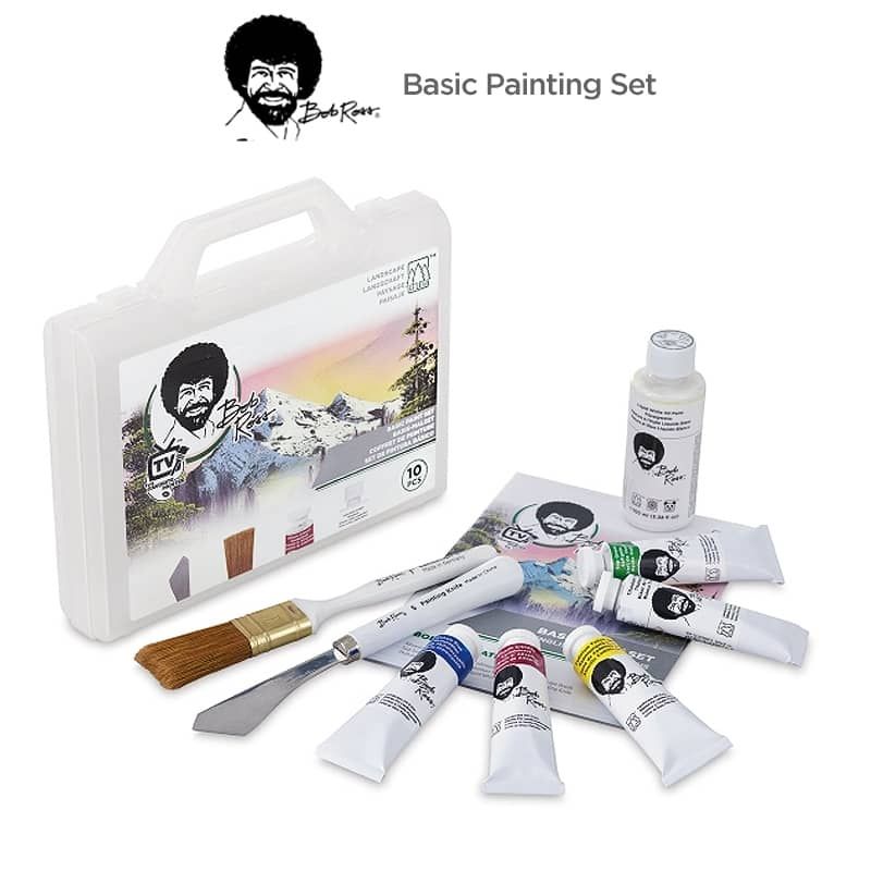 Bob Ross Oil Color Basic Paint Set Landscape 10 Piece Paint Set Jerry
