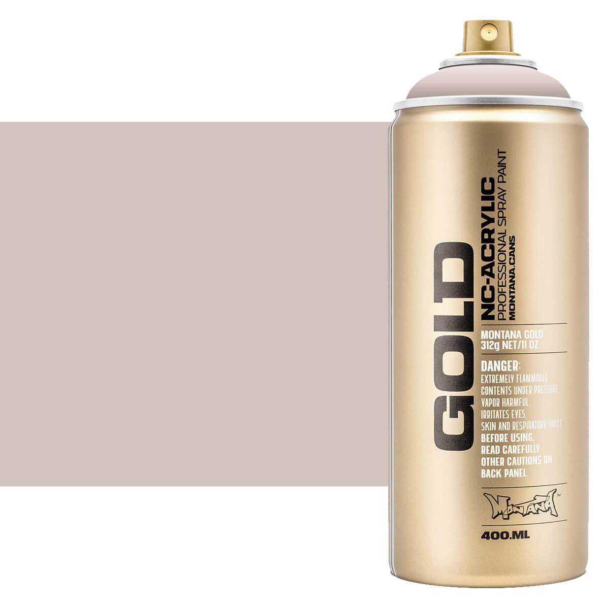 Montana GOLD Acrylic Professional Spray Paint 400 ml - Brain