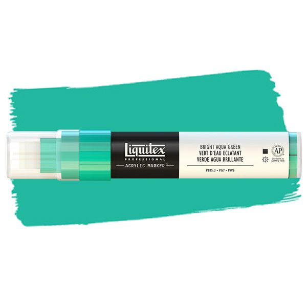 Liquitex Professional Paint Marker Wide (15mm) - Bright Aqua Green