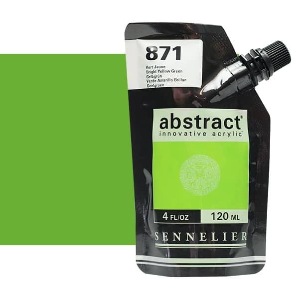Sennelier Abstract Acrylic Bright Yellow Green 120ml