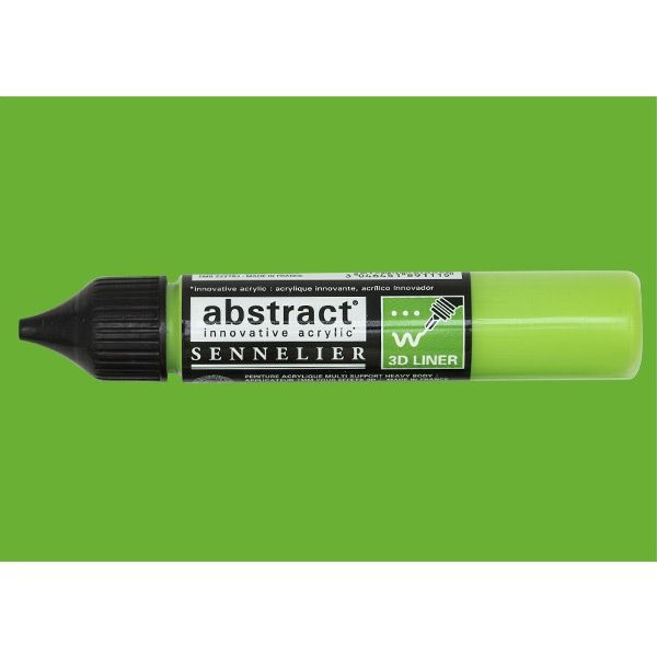Sennelier Abstract Acrylic Liner 27ml Bright Yellow Green