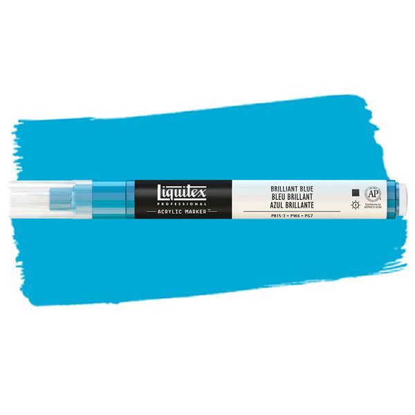 Liquitex Professional Paint Marker Fine (2mm) - Brilliant Blue