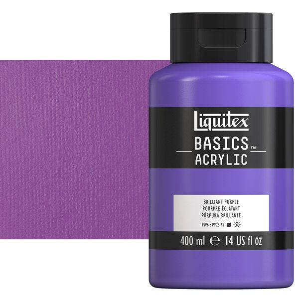 Liquitex Basics Acrylic Paint Light Blue Violet 4 oz