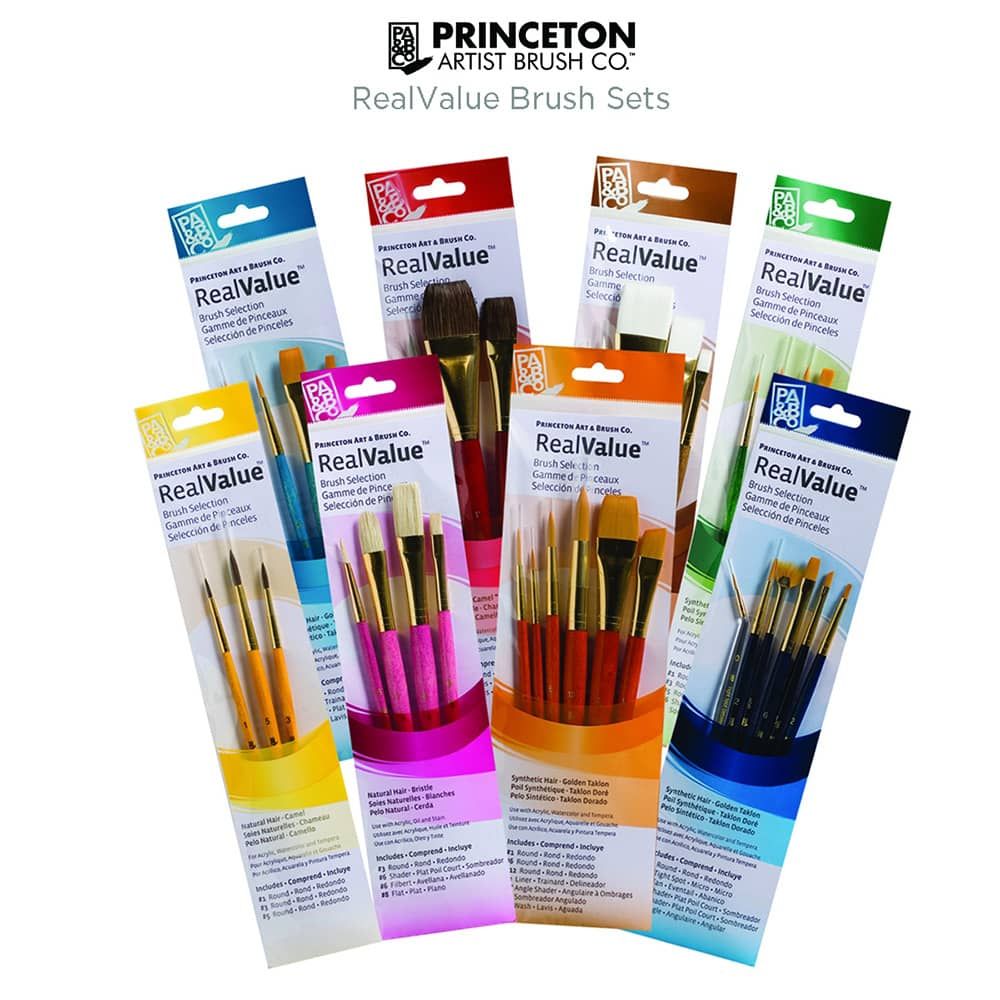 Princeton Artist Brush Co Lettering Professional 5-Brush Set