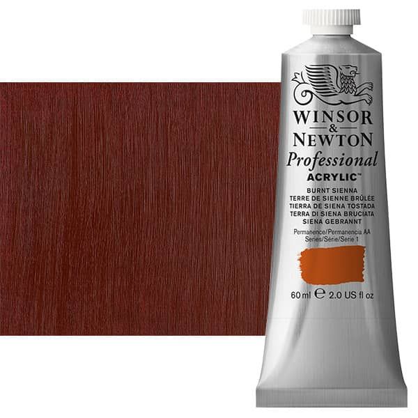 Winsor & Newton Professional Acrylic Burnt Sienna 60 ml