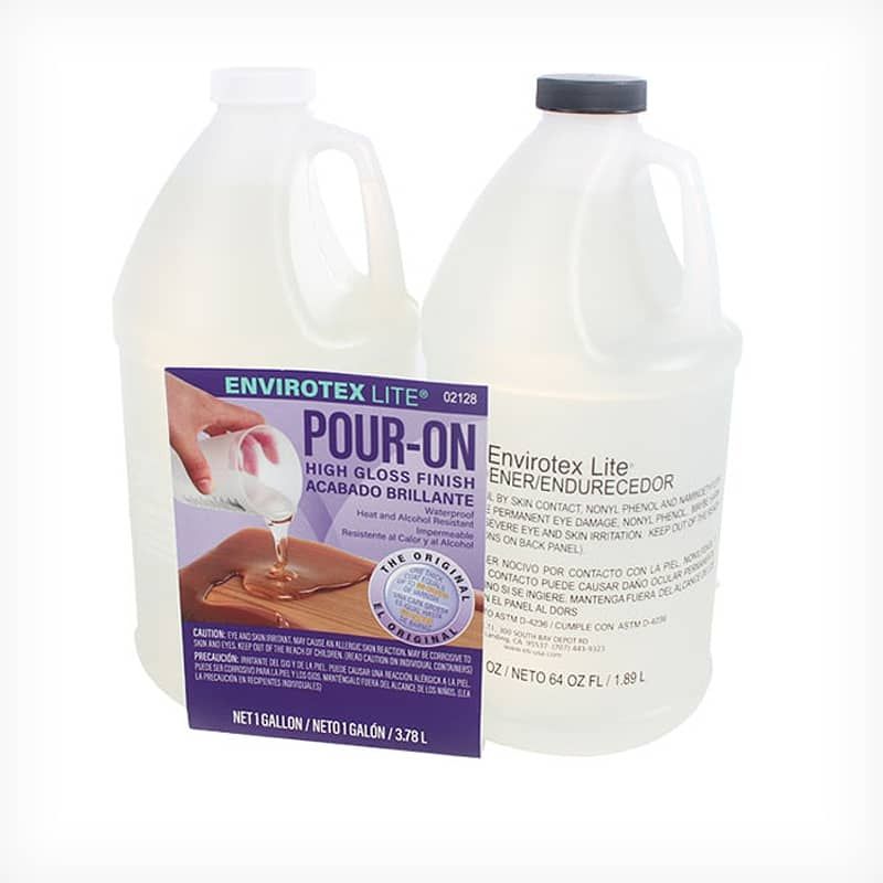 EnviroTex Lite® Gallon Kit (1/2 gallon Resin, 1/2 gallon Hardener)