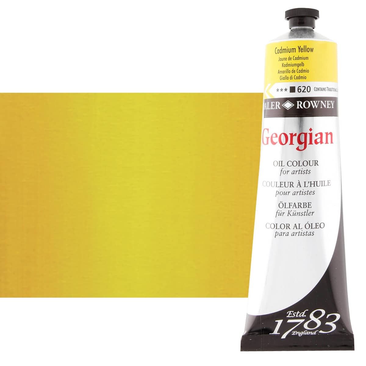 Daler-Rowney Georgian Oil Color 225ml Tube - Cadmium Yellow