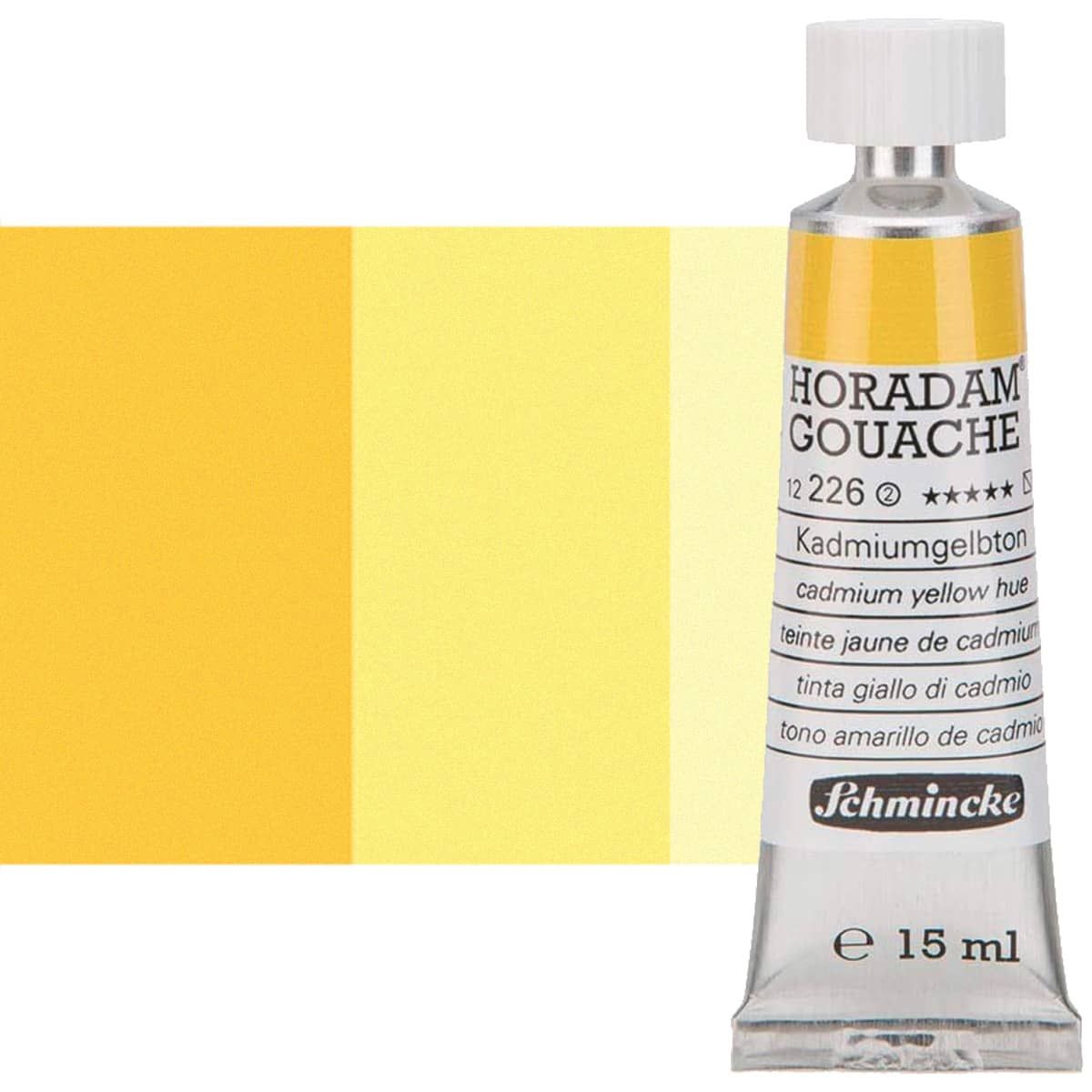 Schmincke Horadam Gouache Cadmium Yellow Hue, 15ml Tube