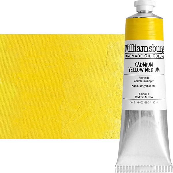Shop Natural Pigments - Cadmium Medium Light, Rublev Colours Cadmium Yellow  Medium Oil Paint