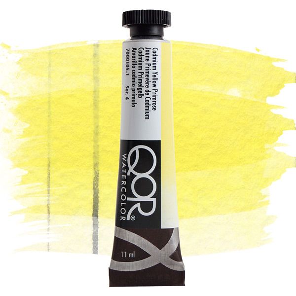 QoR Watercolor 11ml Tube - Cadmium Yellow Primrose