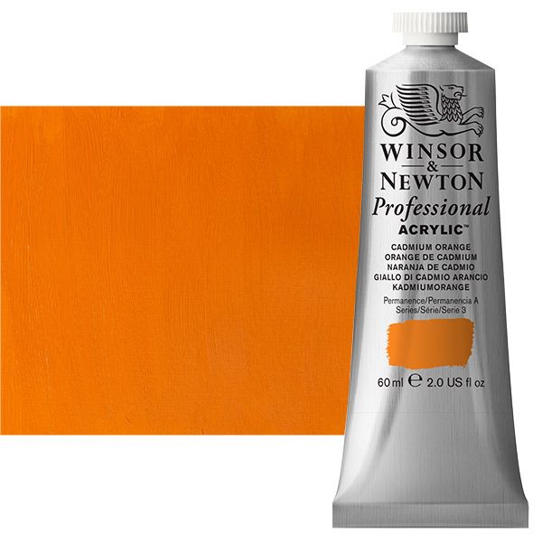 Winsor & Newton Professional Acrylic Cadmium Orange 60 ml