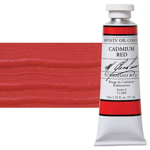 M. Graham Oil Color 37ml - Cadmium Red