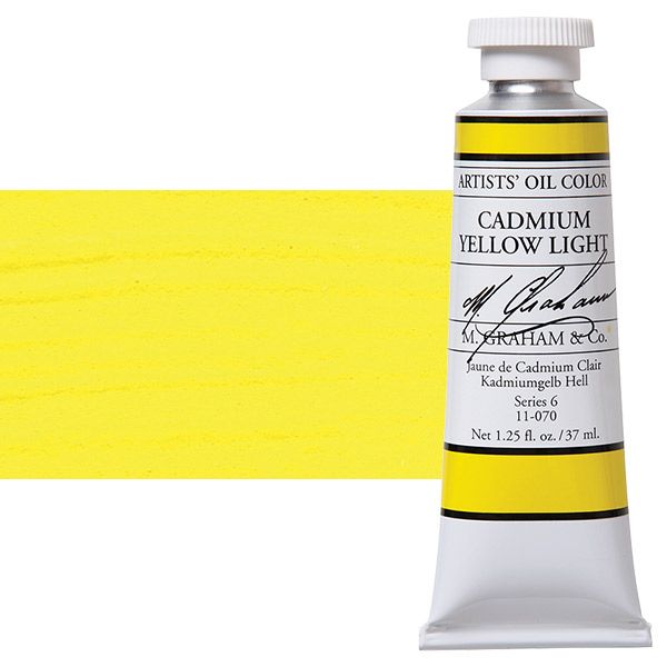 M. Graham Oil Color 37ml - Cadmium Yellow Light