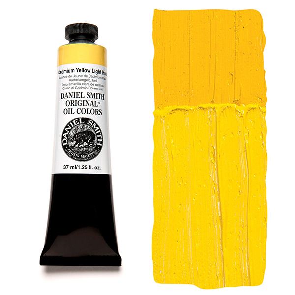 Daniel Smith Oil Colors - Cadmium Yellow Light Hue, 37 ml Tube
