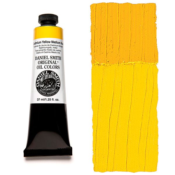 Daniel Smith Oil Colors  - Cadmium Yellow Medium Hue, 37 ml Tube