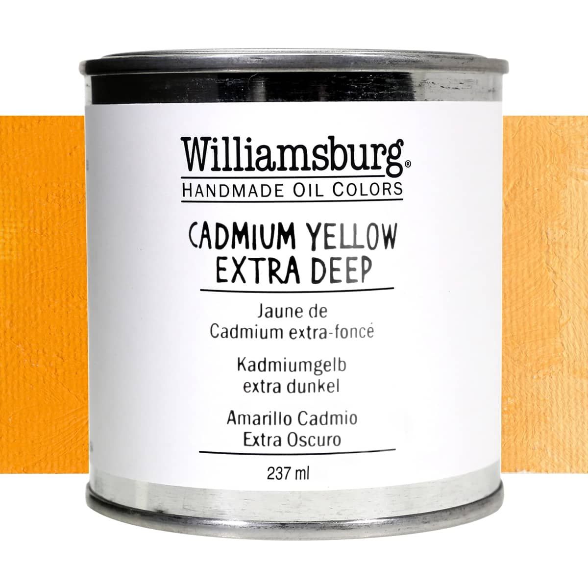 Williamsburg Oil Color 237 ml Can Cadmium Yellow Extra Deep