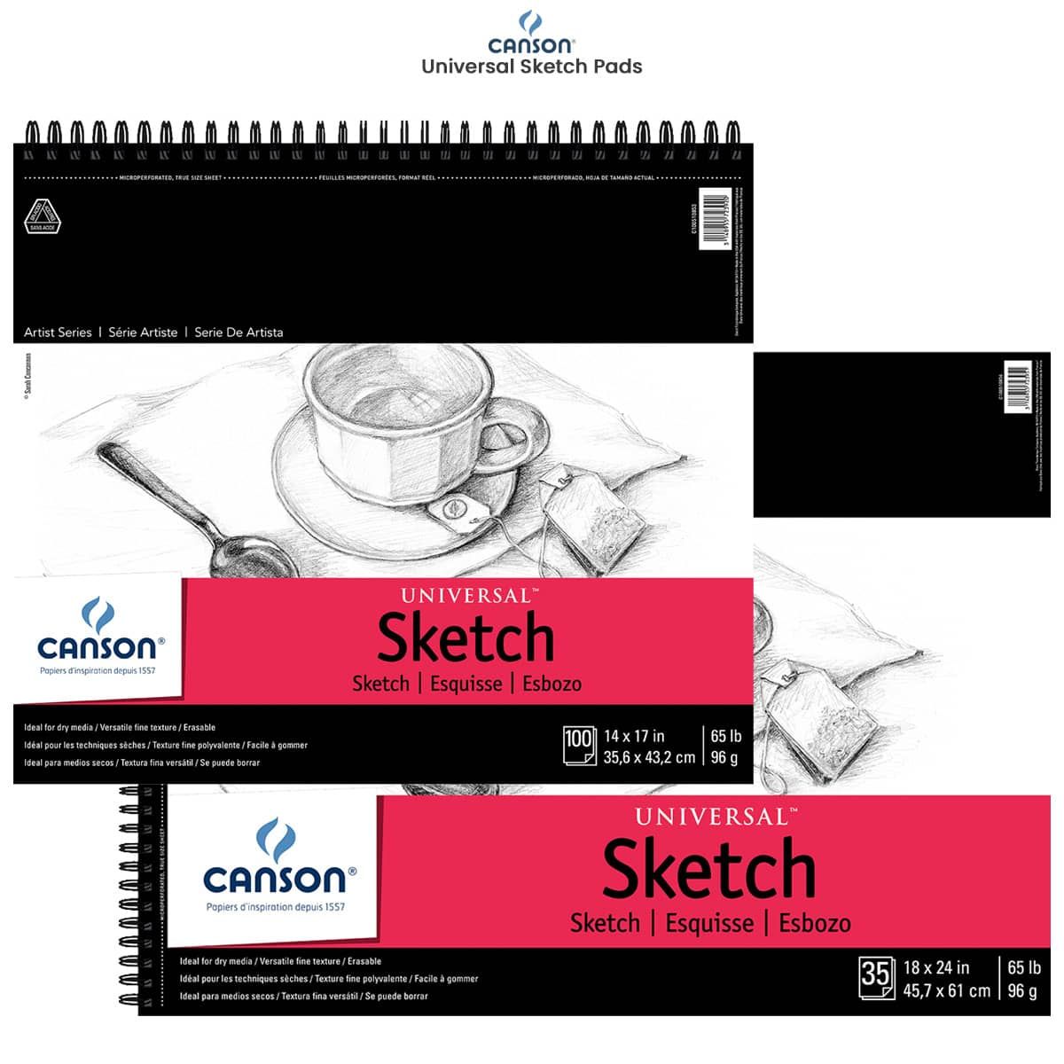 Canson 9 x 12 Artist Series Universal Sketch Pad