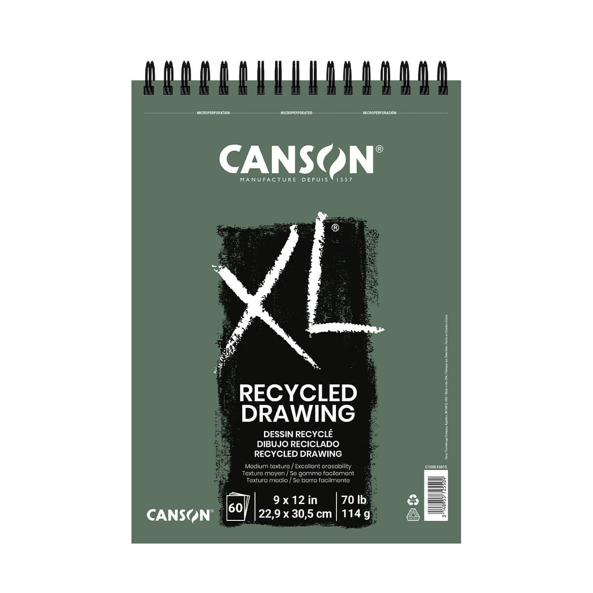 Canson XL Watercolor Pad 9 in x 12 in