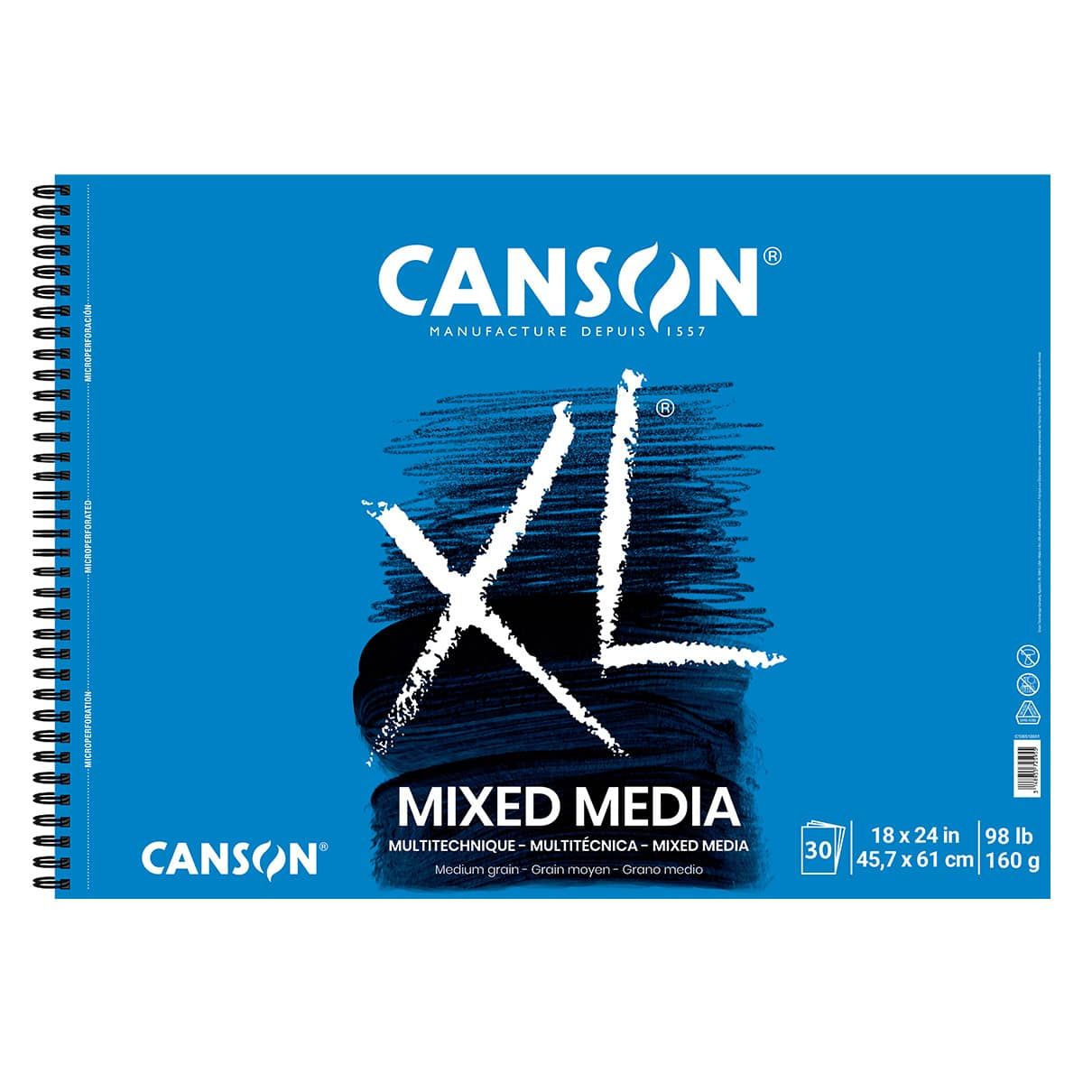 Canson XL Mix-Media Pad 18"x24"