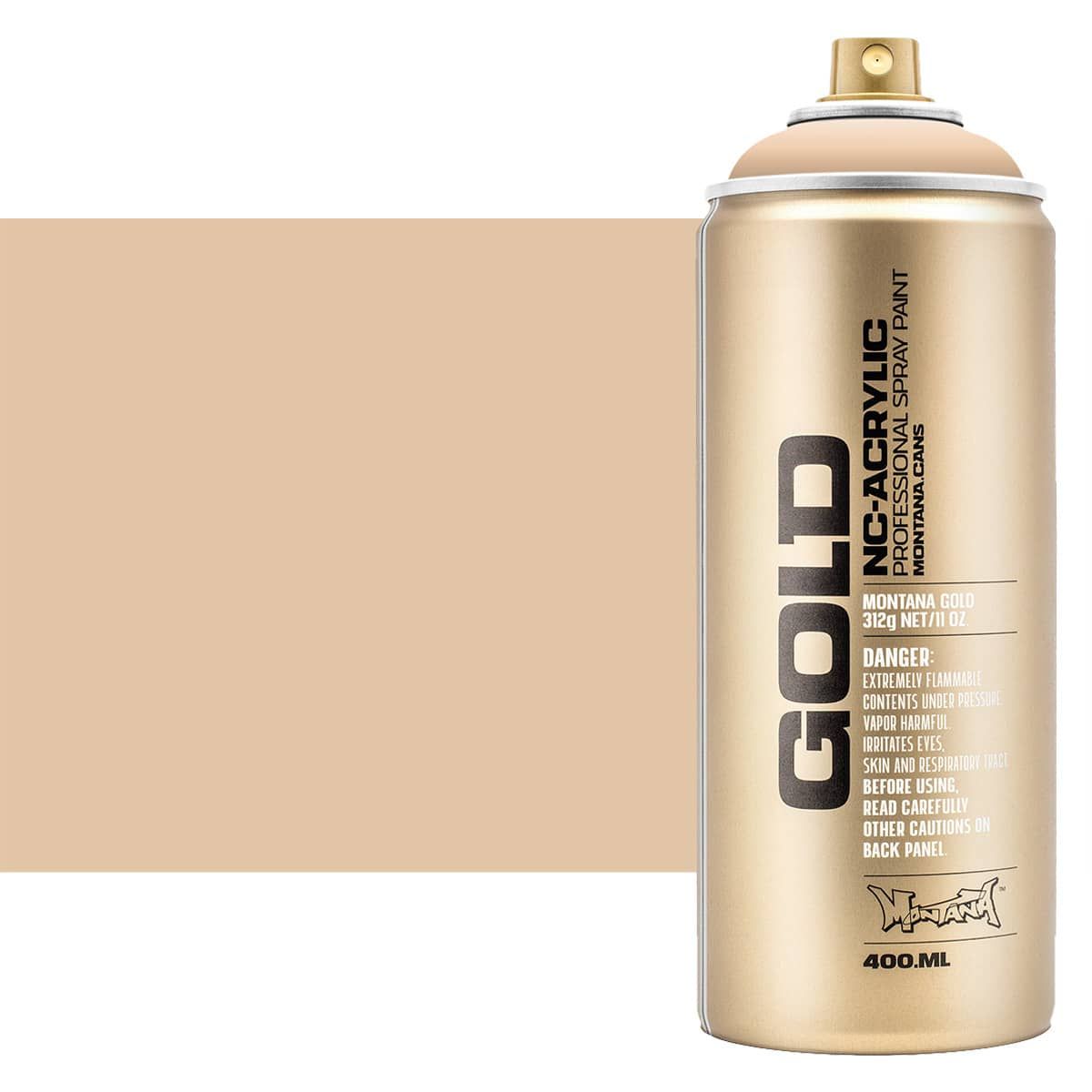 Montana GOLD Acrylic Professional Spray Paint 400 ml - Cappuccino