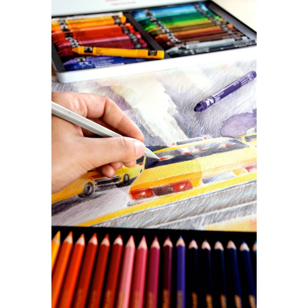 Eshylala 16 PCS White Blending Stumps and Tortillons Set Art Blenders Sticks for Drawing,Sketch,Colored Pencils,8 Sizes 