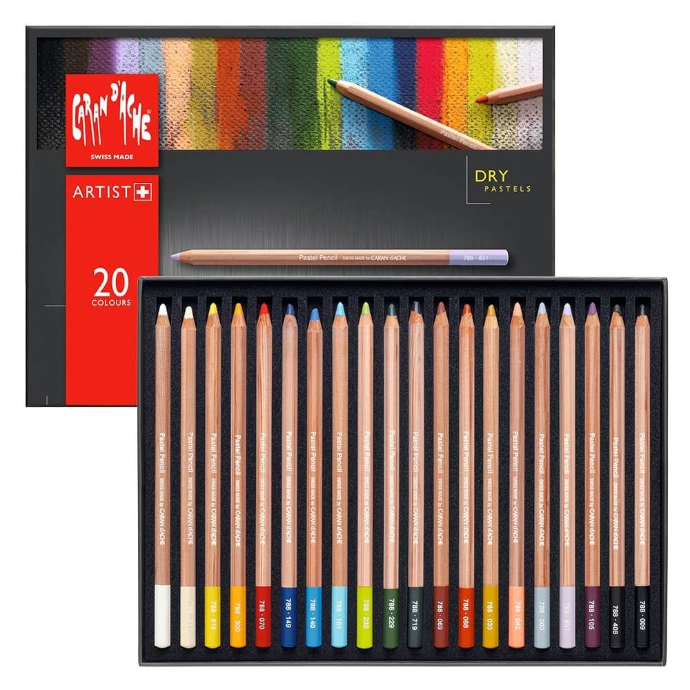 Pastel Pencil Set of 20