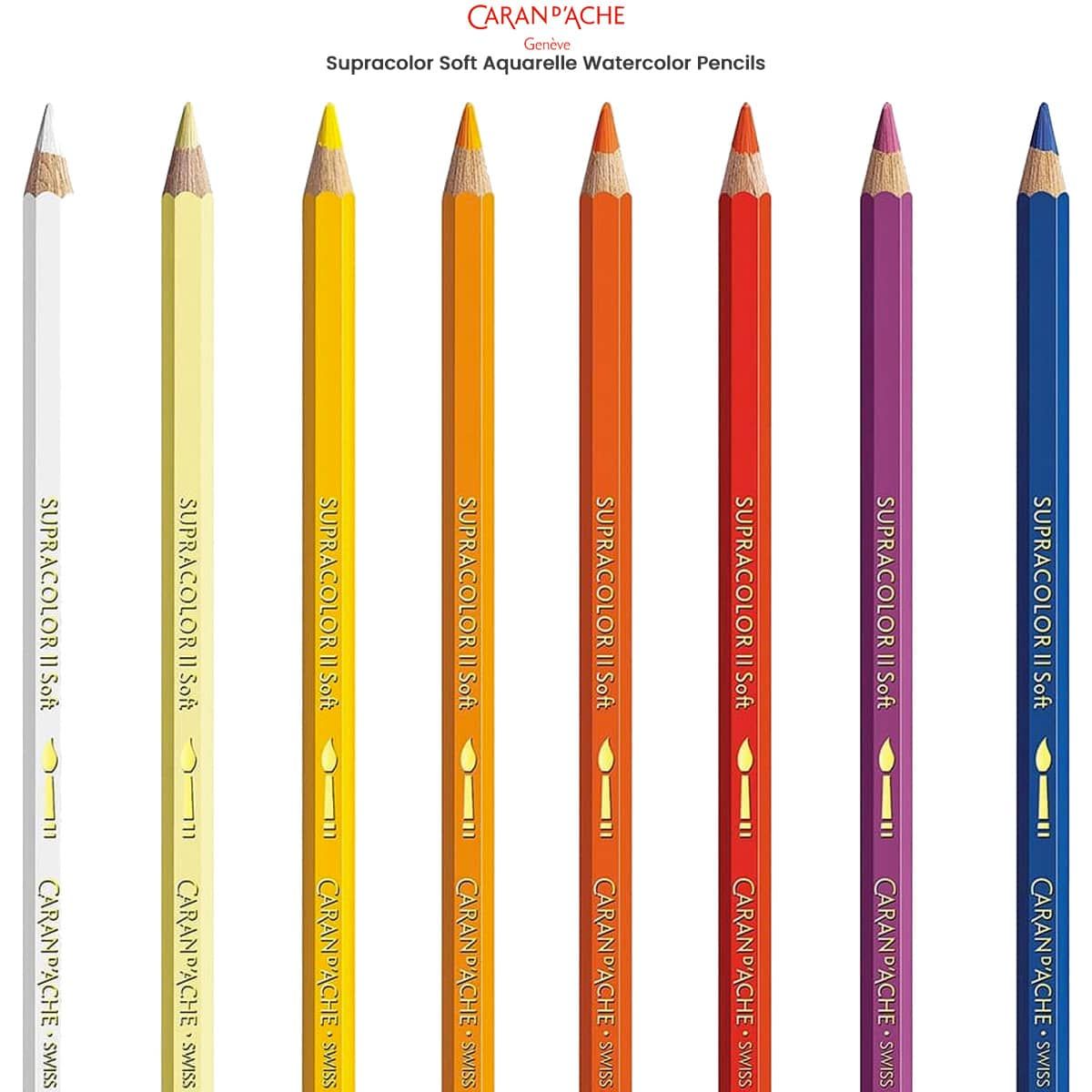 Caran d'Ache Supracolor Soft Watercolor Pencils 
