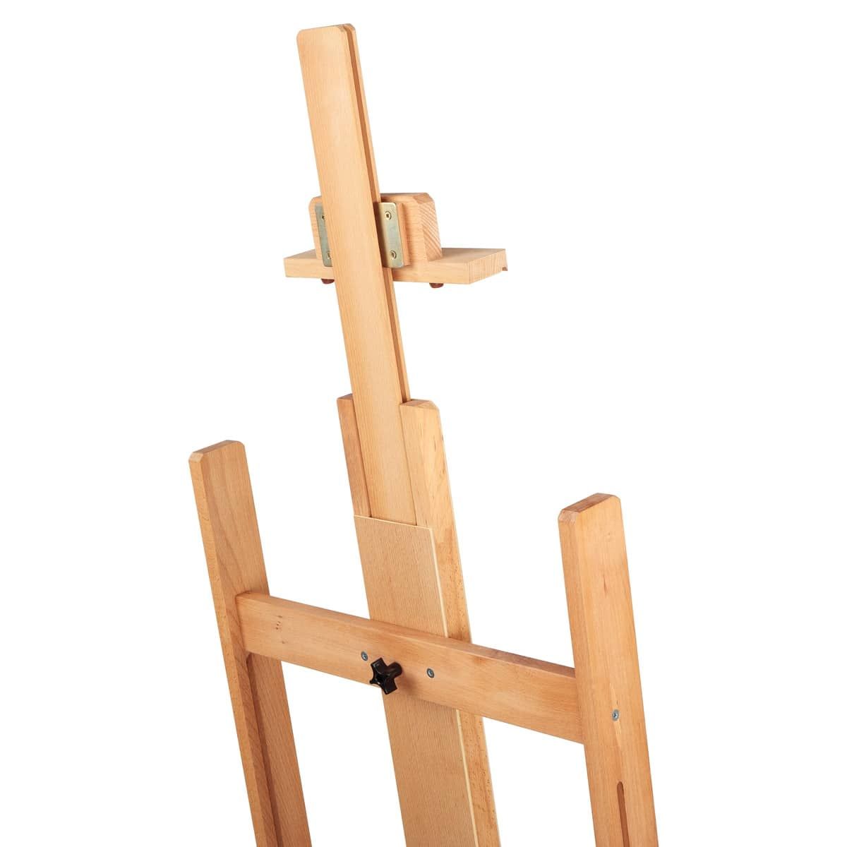 Natural Wood Portable Easel 59 inch Height Foldable Practical