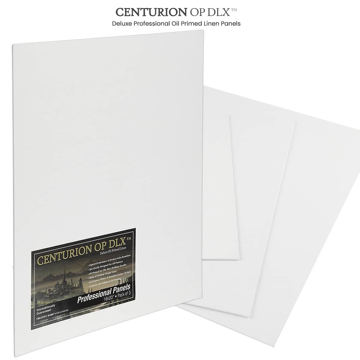 Blick Studio Cotton Canvas Panels - 8 inch x 10 inch, Pkg of 5