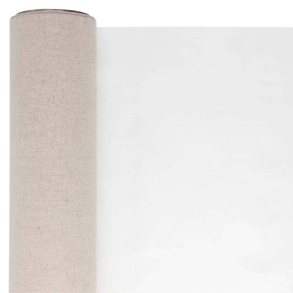  Fredrix T1035T 54 x 6yd Linen Oil Primed Canvas Roll