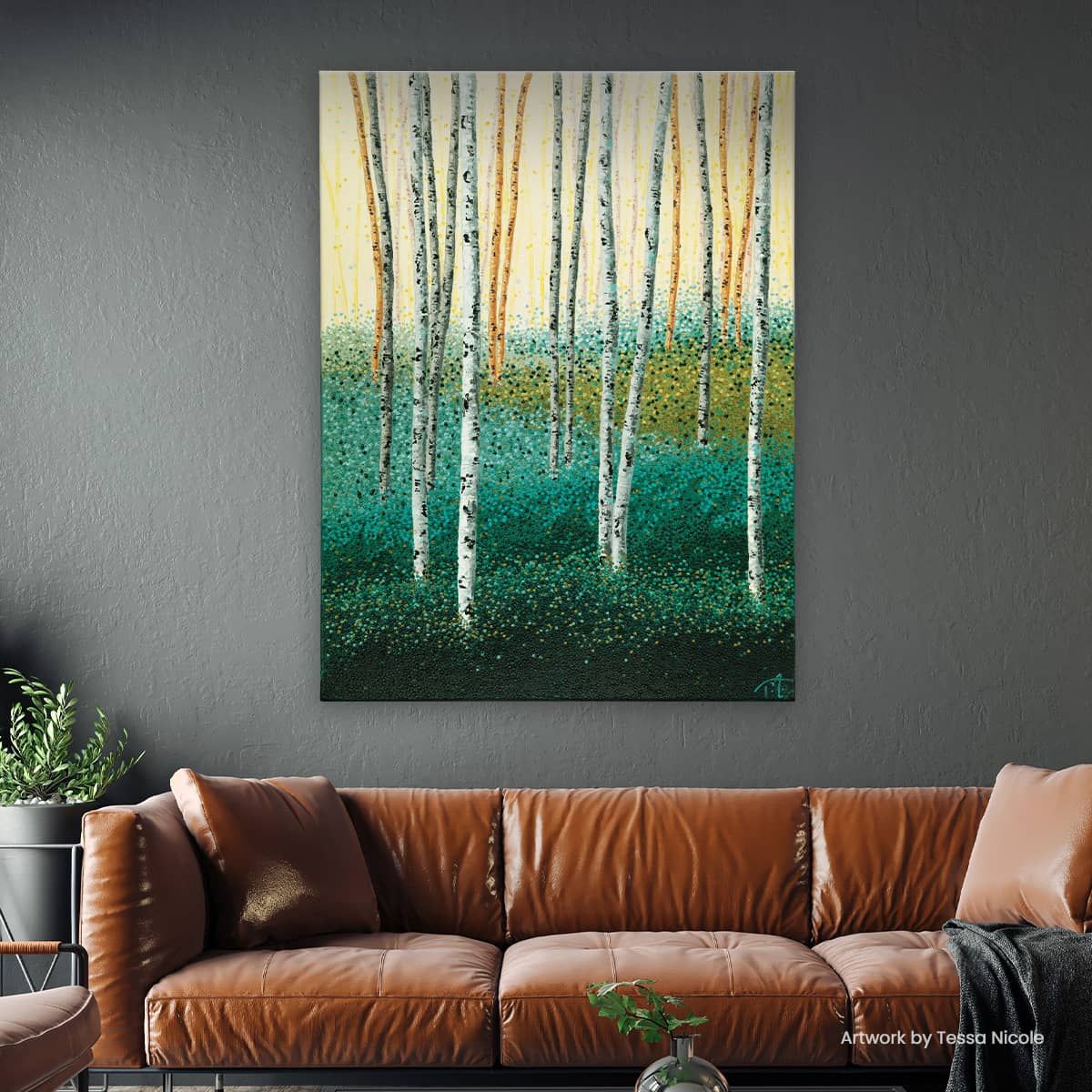 Perfect for Large Oil Paintings! Artwork by Tessa Nicole Smith