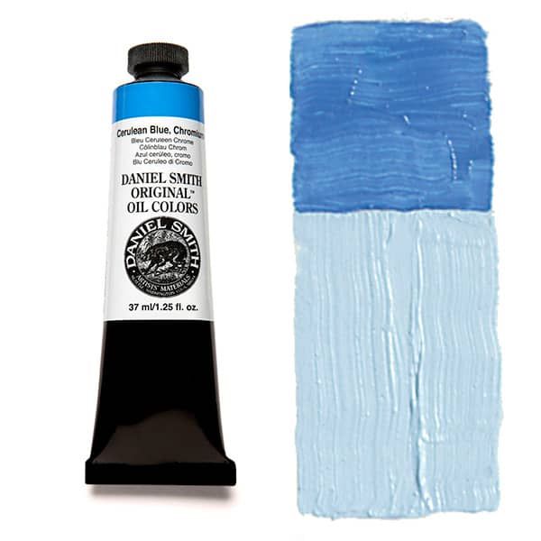 Daniel Smith Oil Colors - Cerulean Blue Chromium, 37 ml Tube