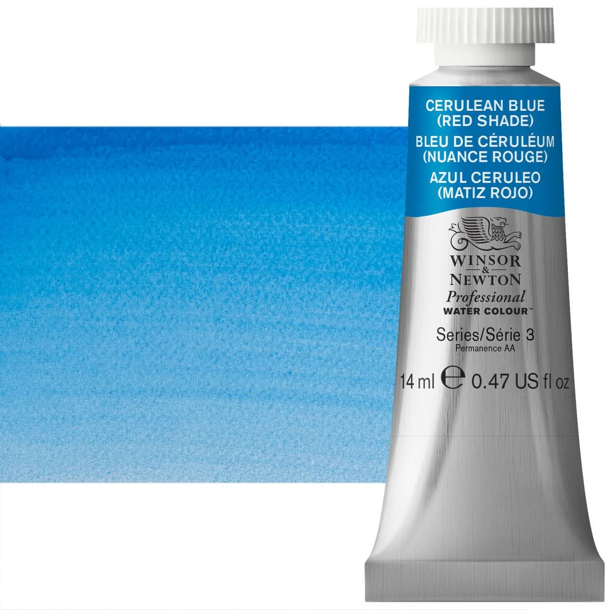 Winsor And Newton Professional Watercolor Cerulean Blue Red Shade 14ml