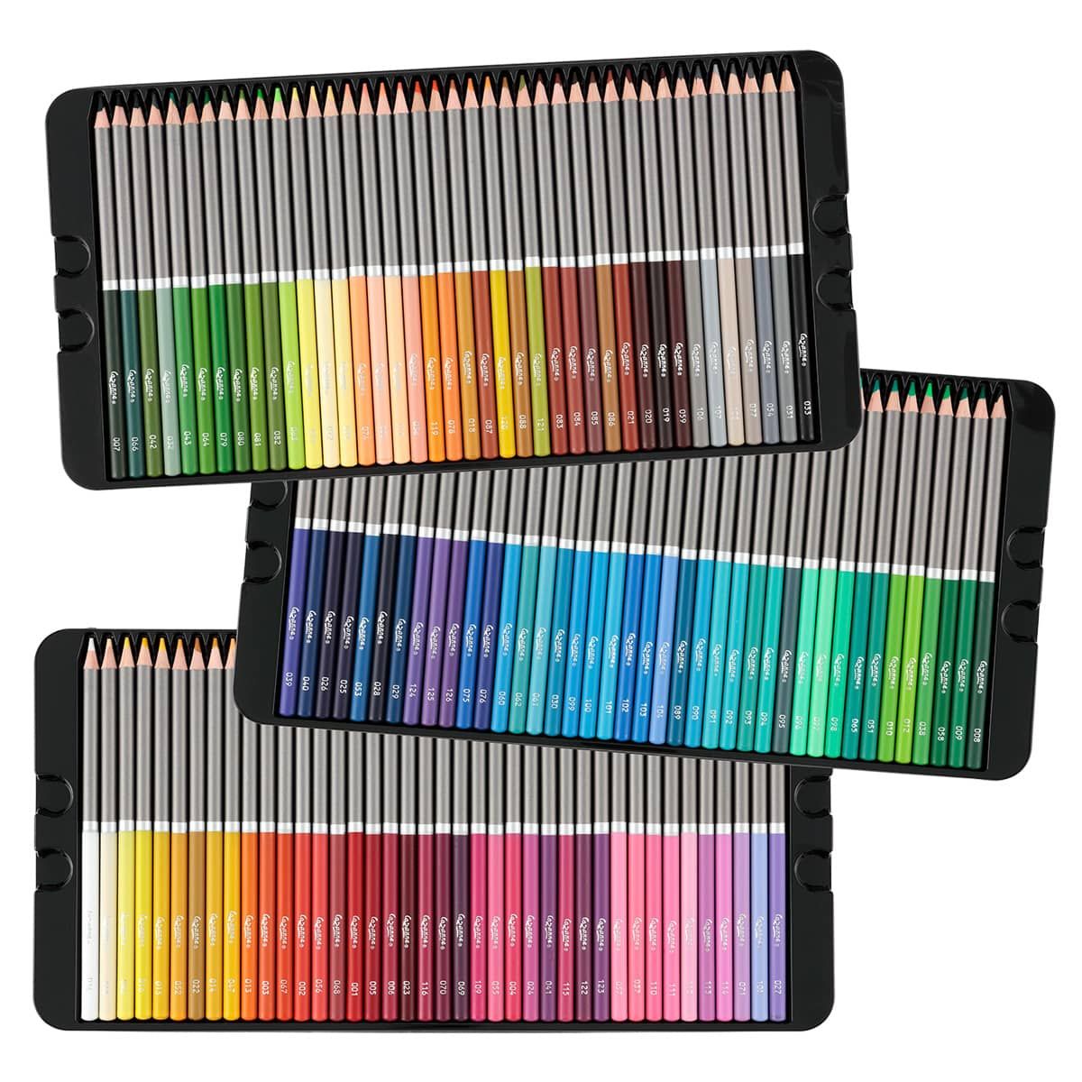 Cezanne Colored Pencil Set of 120 plus 6 Colorless Blenders Jerry's