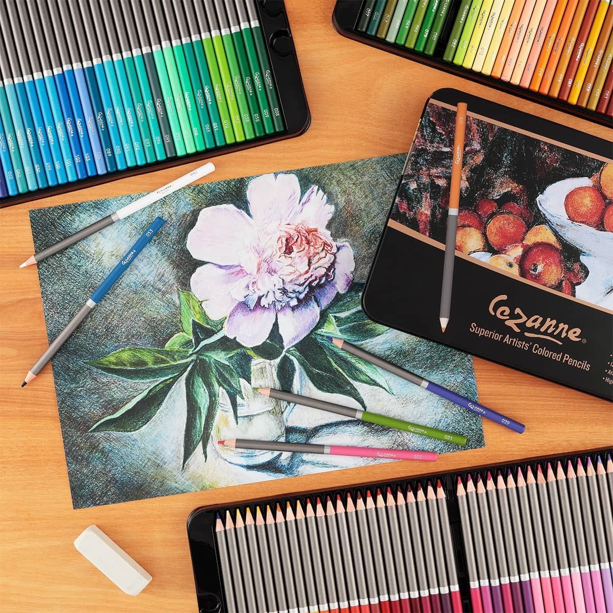 Professional Colored Pencils Set Of 120, Cezanne