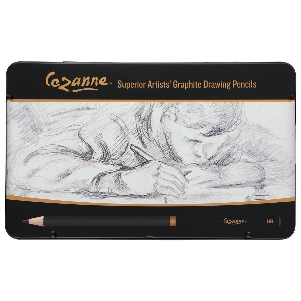 Cezanne® Graphite Drawing Pencils are made with high-quality graphite lead 