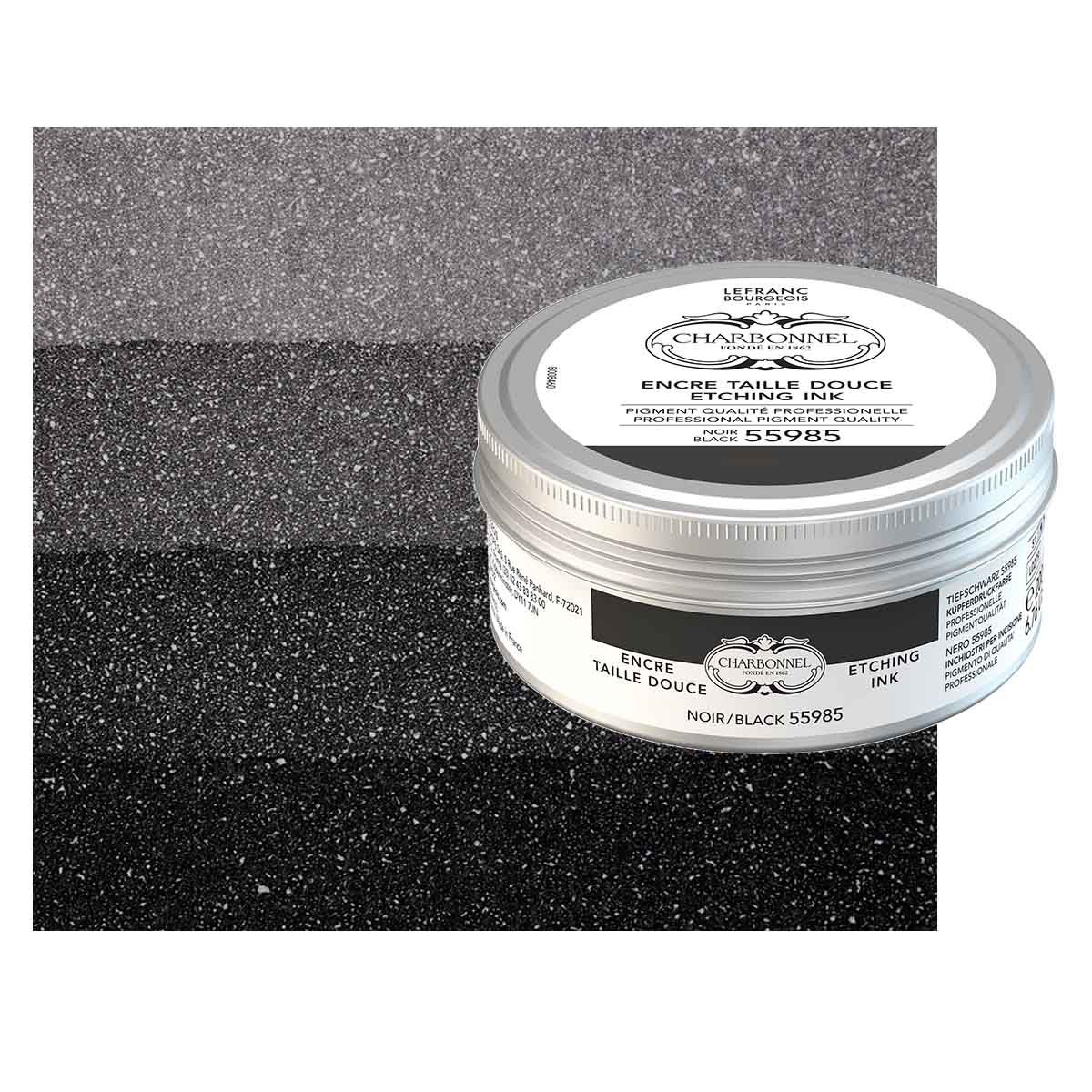 Charbonnel Etching Ink Black 55985, 200ml Can Jerry's Artarama