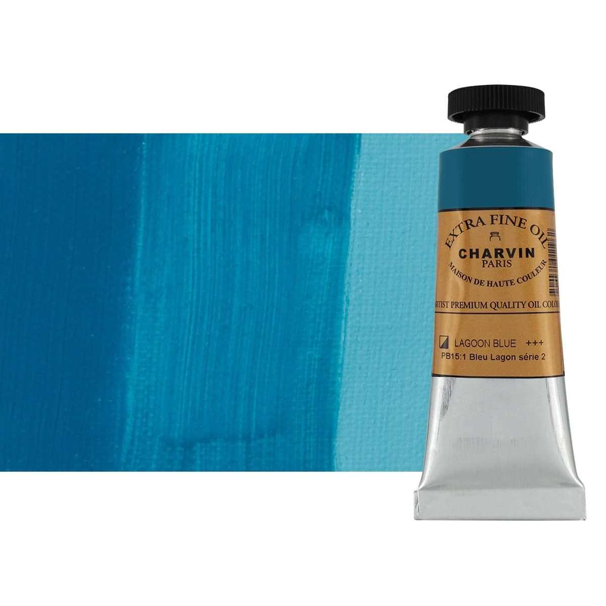 Charvin Oil Blue Lagoon ExtraFine 20ml Paint Jerry's Artarama
